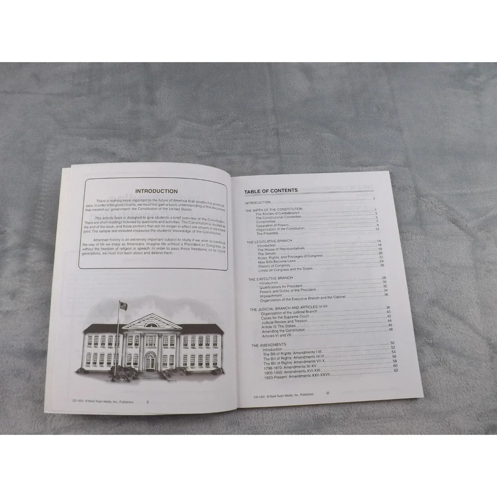 Understanding the Constitution Social Studies Activity‎ Book Grades 5-8+